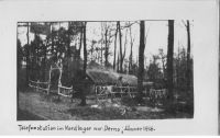 Telefonstation im Nordlager NW Derno 1916